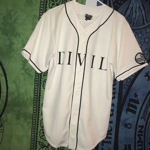 Pacsun Civil Regime Button down Jersey Size M